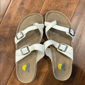 White Sandals
